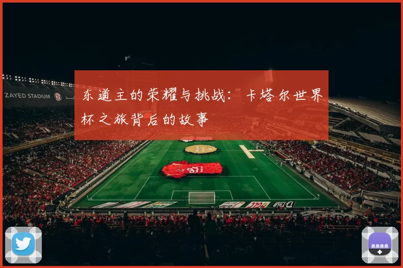 东道主的荣耀与挑战：卡塔尔世界杯之旅背后的故事