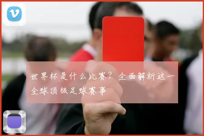 世界杯是什么比赛?全面解析这一全球顶级足球赛事